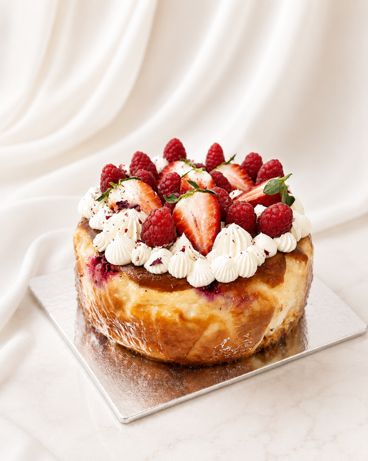 BASQUE CHEESECAKE (NUT-FREE)
